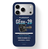 Thumbnail for GEnx-2B Case design on navy blue iphone case