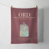 Thumbnail for Chicago O'Hare International Airport ORD - Dark Red