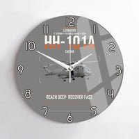 Thumbnail for Leonardo HH-101A Caesar design on gray no frame wall clock