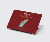 Thumbnail for Phnom Penh International Airport (PNH) design on dark red MacBook case