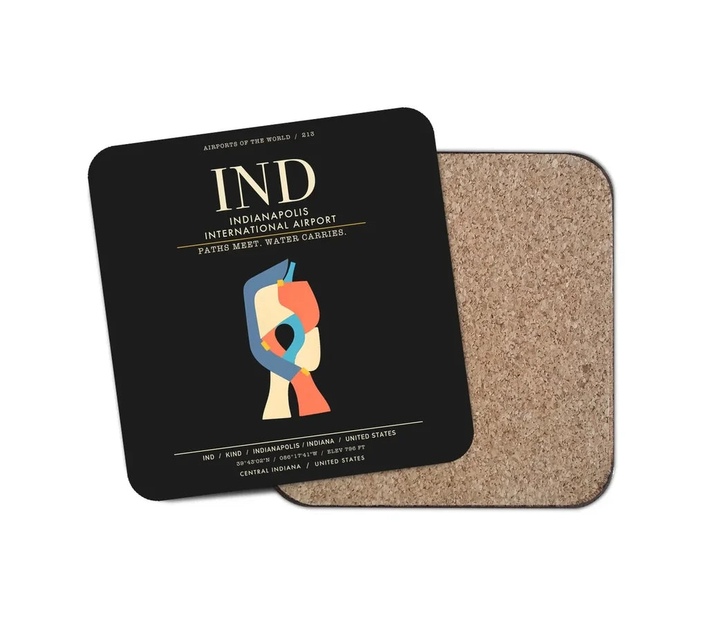 Indianapolis International Airport IND - Black