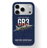 Thumbnail for Hawker Siddeley Harrier GR3 design on navy blue magsafe iphone case, for iPhone 17 Pro