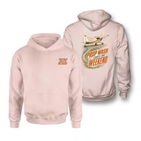 Thumbnail for SIGNAL 647 - Prop Wash Starts The Weekend - Double-Side Hoodie design on pink double side hoodie
