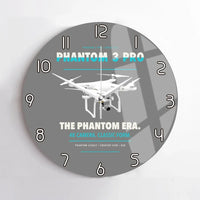 Thumbnail for DJI Phantom 3 Professional design on gray no frame wall clock