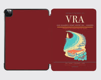 Thumbnail for Juan Gualberto Gómez Airport (VRA) design on dark red ipad tablet case