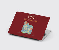 Thumbnail for Tancredo Neves International Airport (CNF) design on dark red MacBook case
