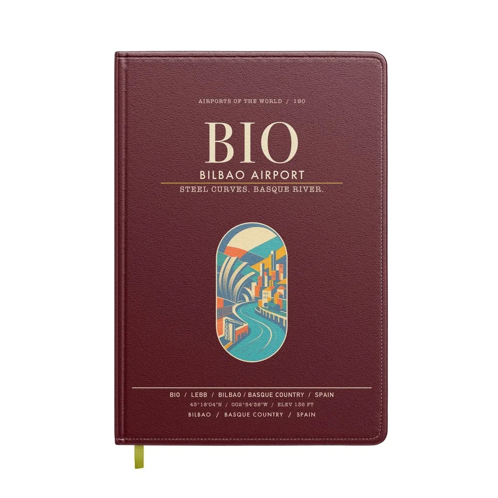 Bilbao Airport BIO - Dark Red