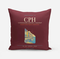 Thumbnail for Copenhagen Airport Kastrup CPH - Dark Red