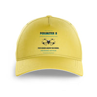 Thumbnail for Skyfront Perimeter 8 design on yellow printed hat