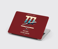 Thumbnail for Boeing 777-300ER design on dark red MacBook case