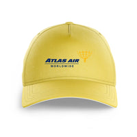 Thumbnail for Atlas Air logo printed on yellow cap