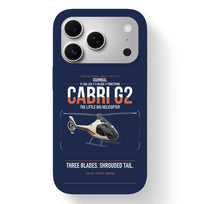 Thumbnail for Guimbal Cabri G2 design on navy blue magsafe iphone case, for iPhone 17 Pro