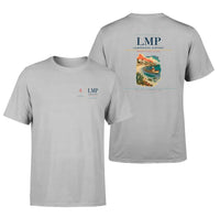 Thumbnail for Lampedusa Airport (LMP) design printed on light gray double-side t-shirt