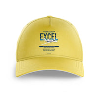 Thumbnail for Cessna Citation Excel design on yellow printed hat