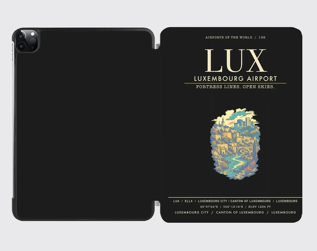 Luxembourg Airport LUX - Black