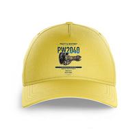 Thumbnail for PW2040 design on yellow printed hat