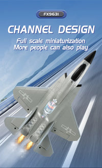 Thumbnail for Thelink FX9631 RC Plane 2.4G 4Channels Airplane J-35 Remote Control - view 13