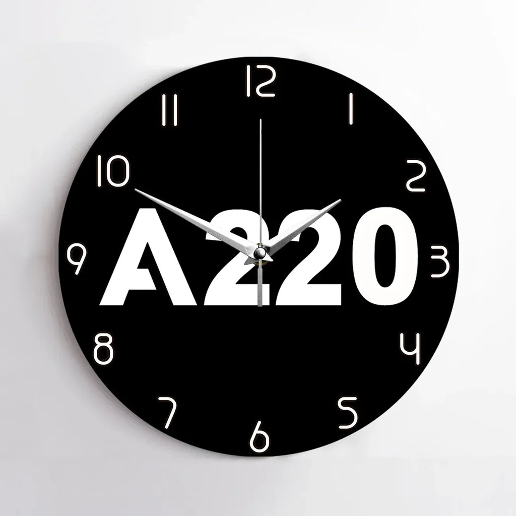 Airbus A220 Wall Clock - view 2
