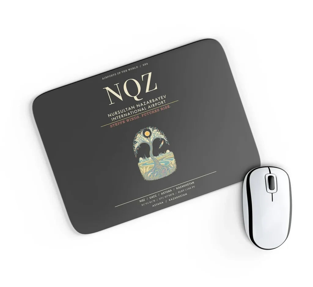 Nursultan Nazarbayev International Airport Astana NQZ - Black