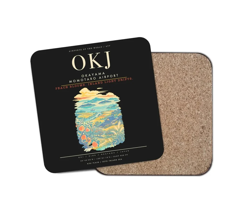 Okayama Momotaro Airport OKJ - Black