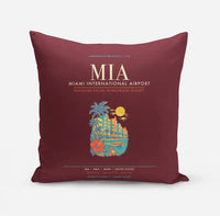 Thumbnail for Miami International Airport MIA - Dark Red
