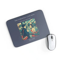 Thumbnail for VINTAGE G4380 - The Farewell Gate Kiss - Designed Mouse Pads design on navyblue rectangle