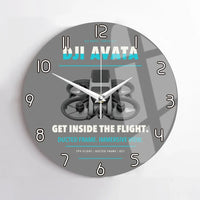 Thumbnail for DJI Avata design on gray no frame wall clock