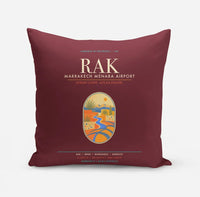 Thumbnail for Marrakech Menara Airport RAK - Ochre Garden Pulse - Dark Red