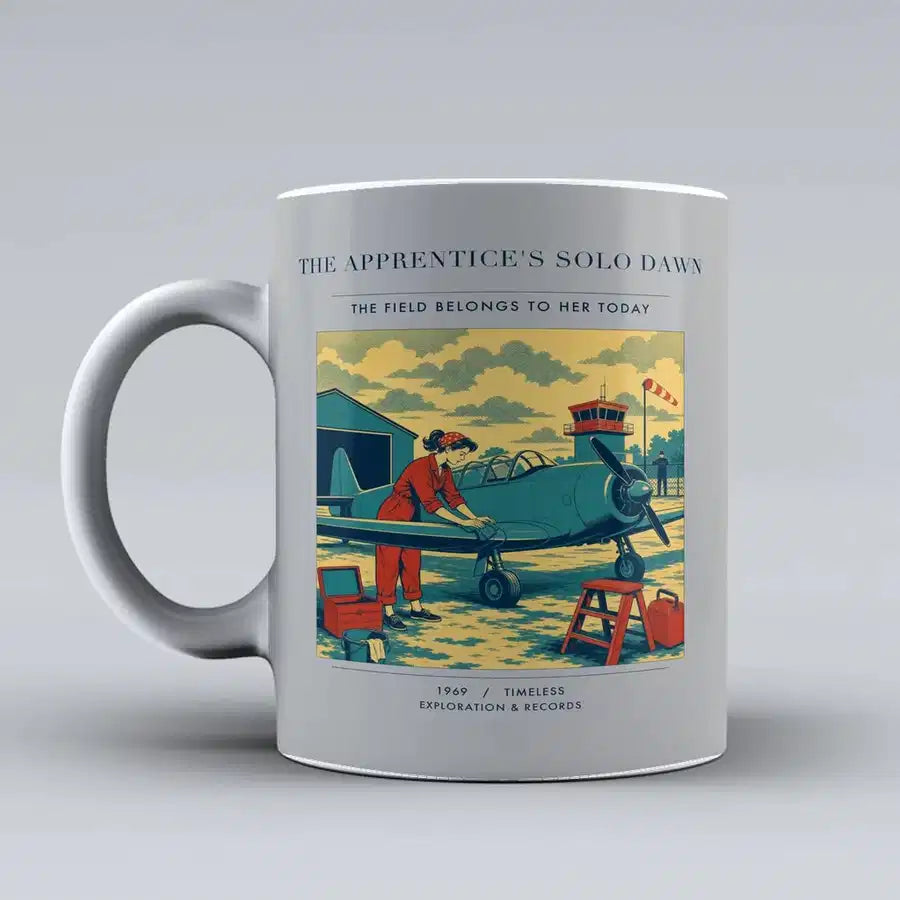 VINTAGE G4427 - The Apprentice's Solo Dawn - Ceramic Mug design on lightgray
