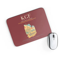 Thumbnail for Sary-Arka Airport (KGF) design on dark red rectangle mouse pad