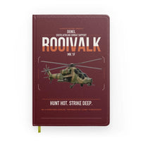 Thumbnail for Denel Rooivalk Mk 1F design on dark red notebook