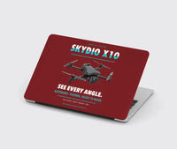 Thumbnail for Skydio X10 design on dark red MacBook case