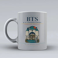 Thumbnail for M. R. Stefanik Airport BTS Mug - Light Gray
