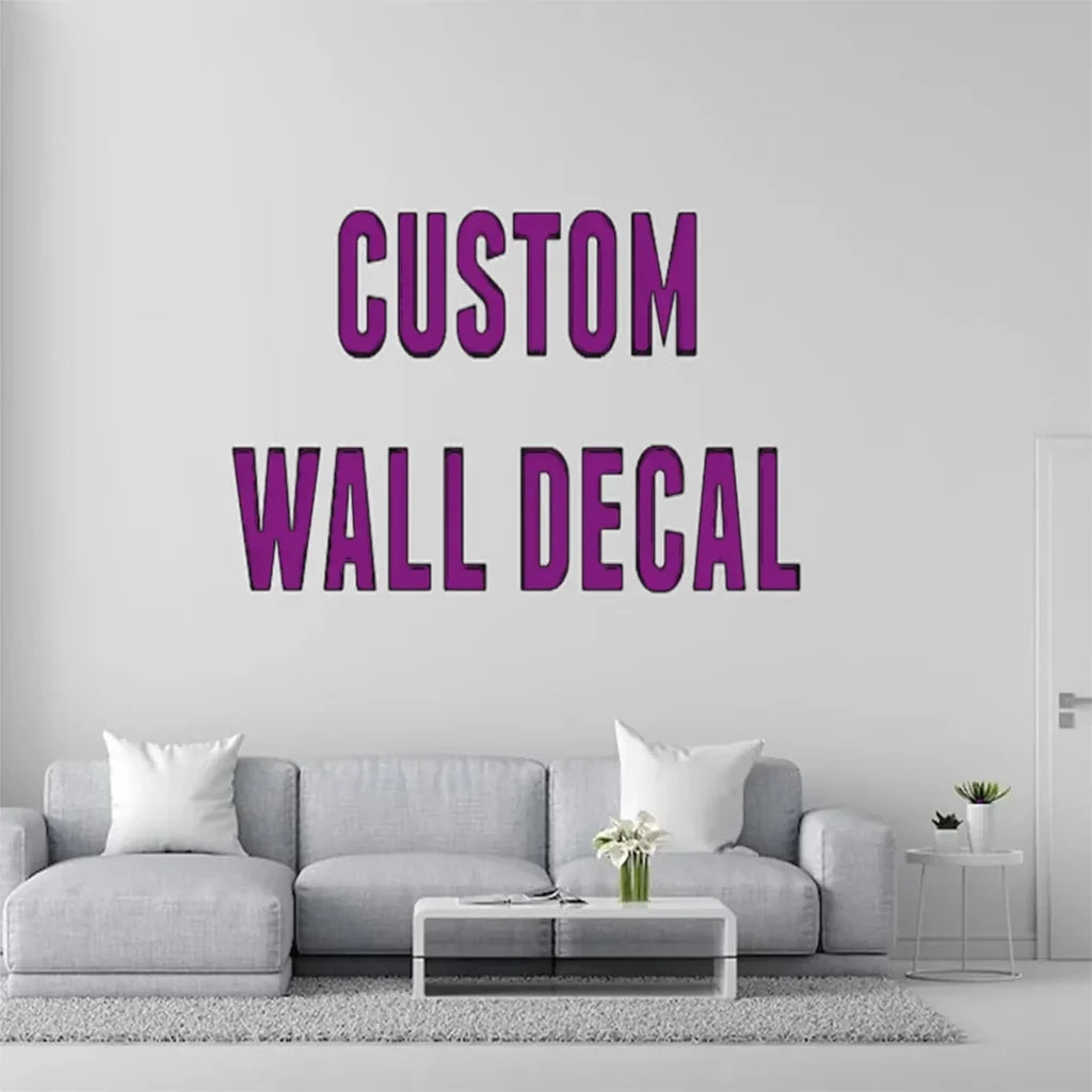 Customisable YOUR CUSTOM DESIGN & IMAGE Wall Sticker - view 12