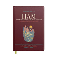 Thumbnail for Hamburg Airport Helmut Schmidt HAM - Elbe Brick Tide Signal - Dark Red