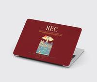 Thumbnail for Recife Guararapes (REC) design on dark red MacBook case