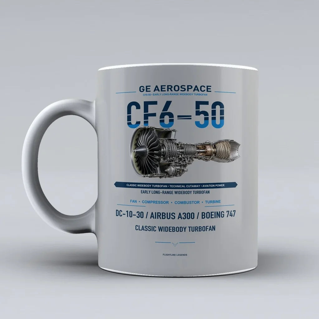 Mug design on light gray cf6 50