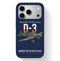 Thumbnail for Junkers Ju 87D-3 design on navy blue magsafe iphone case, for iPhone 17 Pro