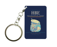 Thumbnail for Borg El Arab Airport HBE — Alexandria Key Chain design on navy blue key chain
