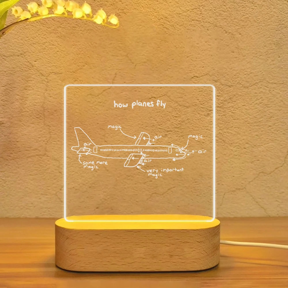 How Planes Fly Designed Night Lamp - view 12