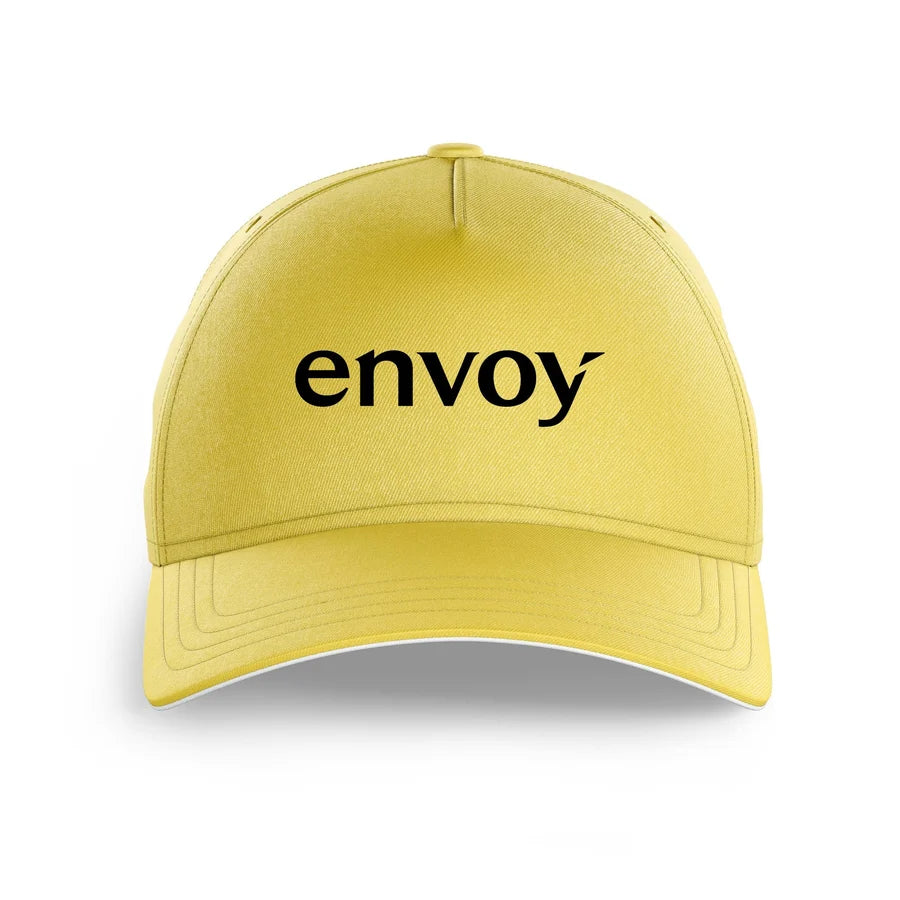 Envoy Air logo printed on yellow cap