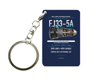 Thumbnail for FJ33-5A Key Chain design on navy blue key chain