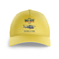 Thumbnail for Sikorsky MH-60S Seahawk design on yellow printed hat