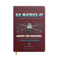 Thumbnail for DJI Matrice 4T design on dark red notebook