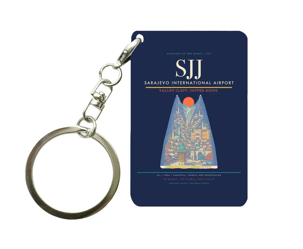 Sarajevo International Airport SJJ Navy Blue