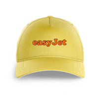 Thumbnail for EasyJet Airlines logo printed on yellow cap