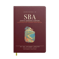 Thumbnail for Santa Barbara Airport SBA - Dark Red