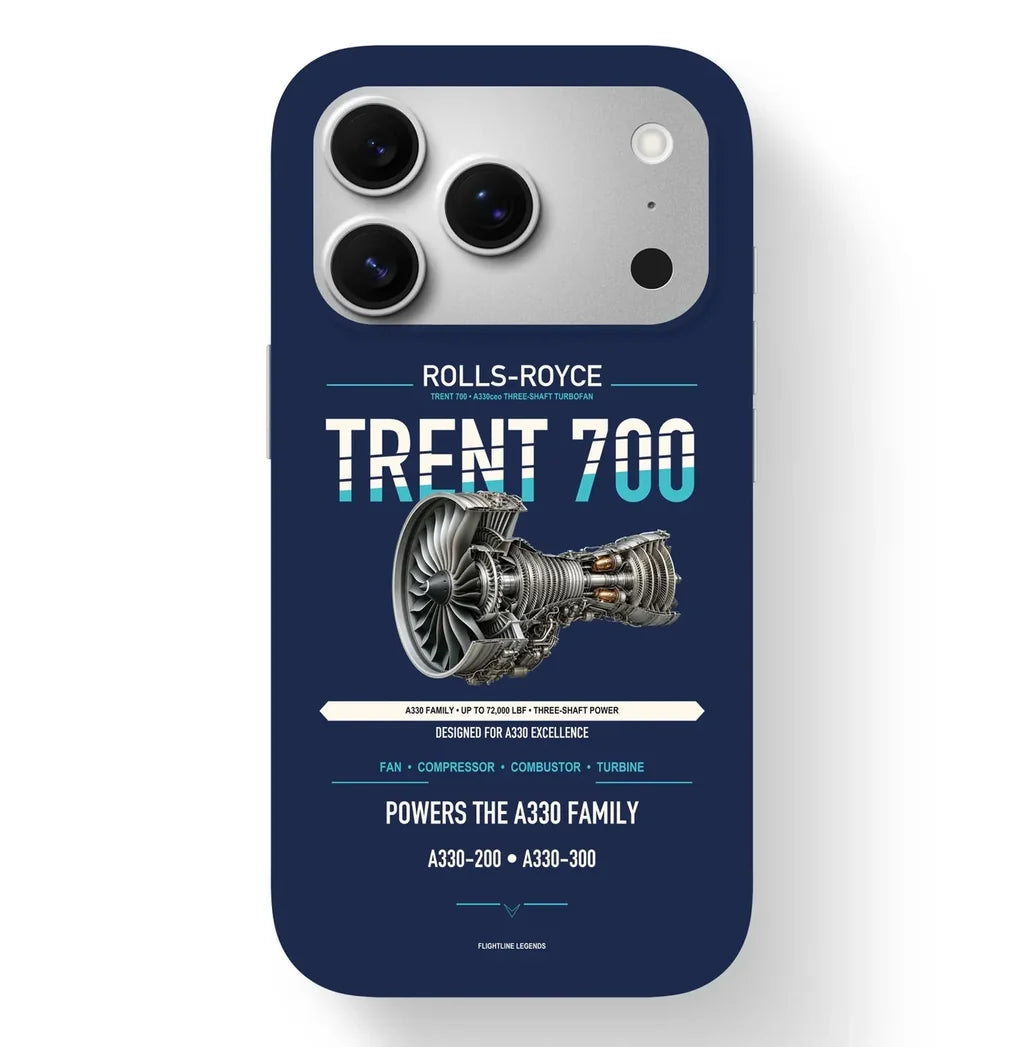 TRENT 700 Case design on navy blue iphone case