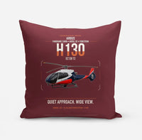 Thumbnail for Airbus H130 design on dark red pillow
