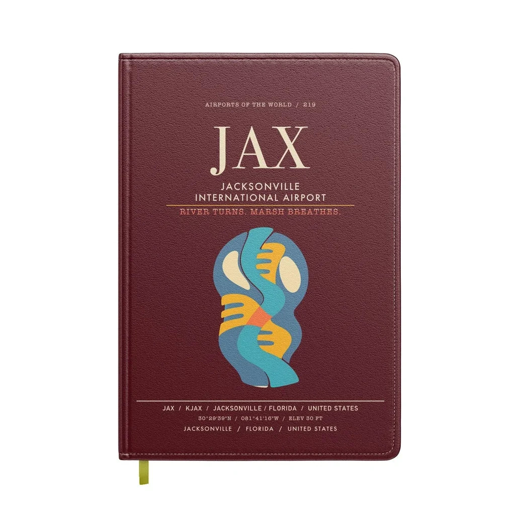 Jacksonville International Airport JAX - Dark Red